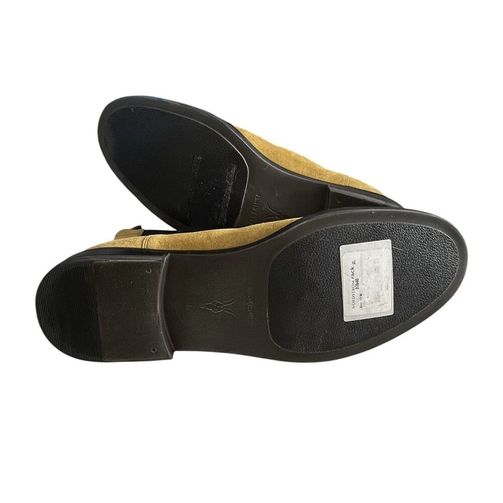 Allsaints Harley Suede Chelsea Boots Men’s Size 46 US 13 Tobacco Gold NEW Tan - Picture 10 of 13